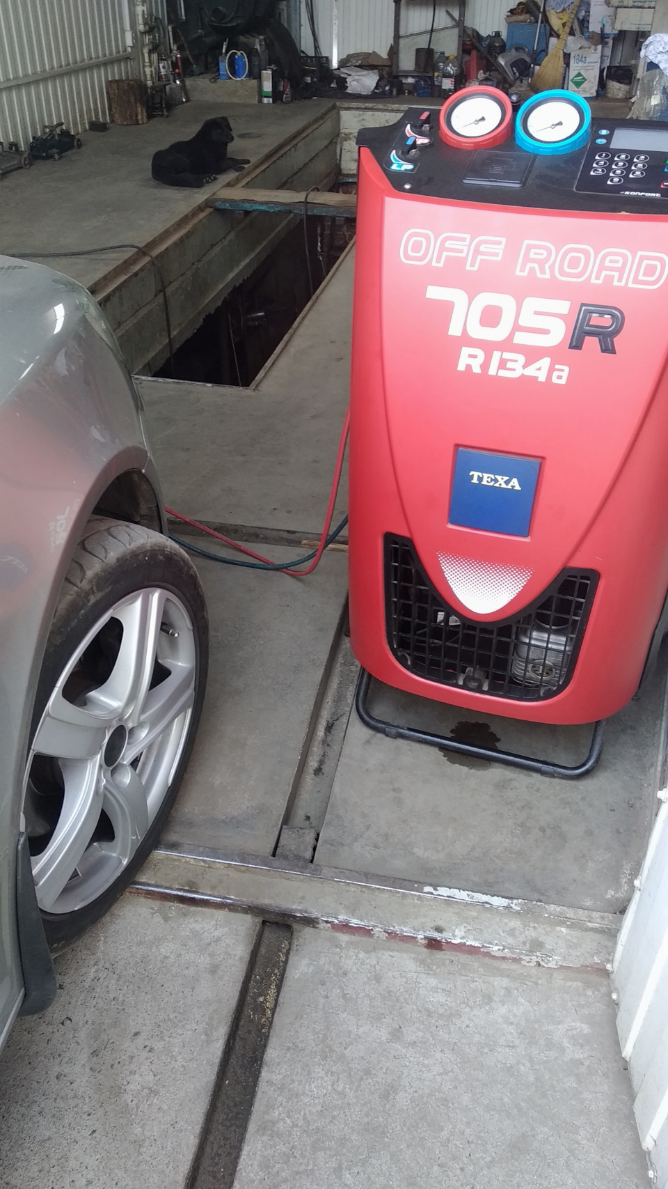 Заправка кондиционера — Skoda Octavia Combi A5 Mk2, 2 л, 2012 года ...