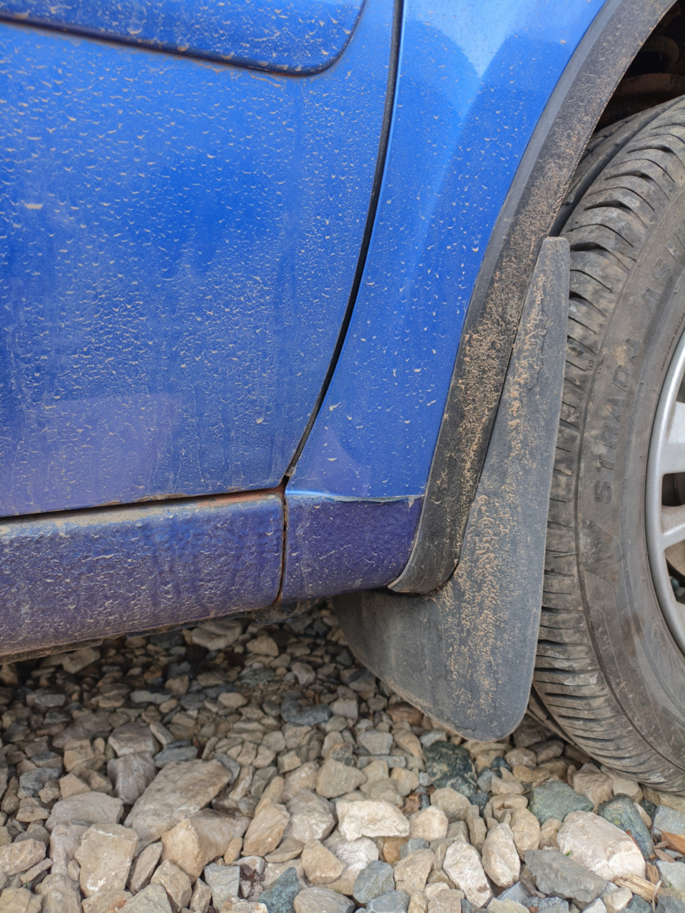 Карман, болезнь, коррозия — Lada Гранта (2G) FL, 1,6 л, 2021 года ...