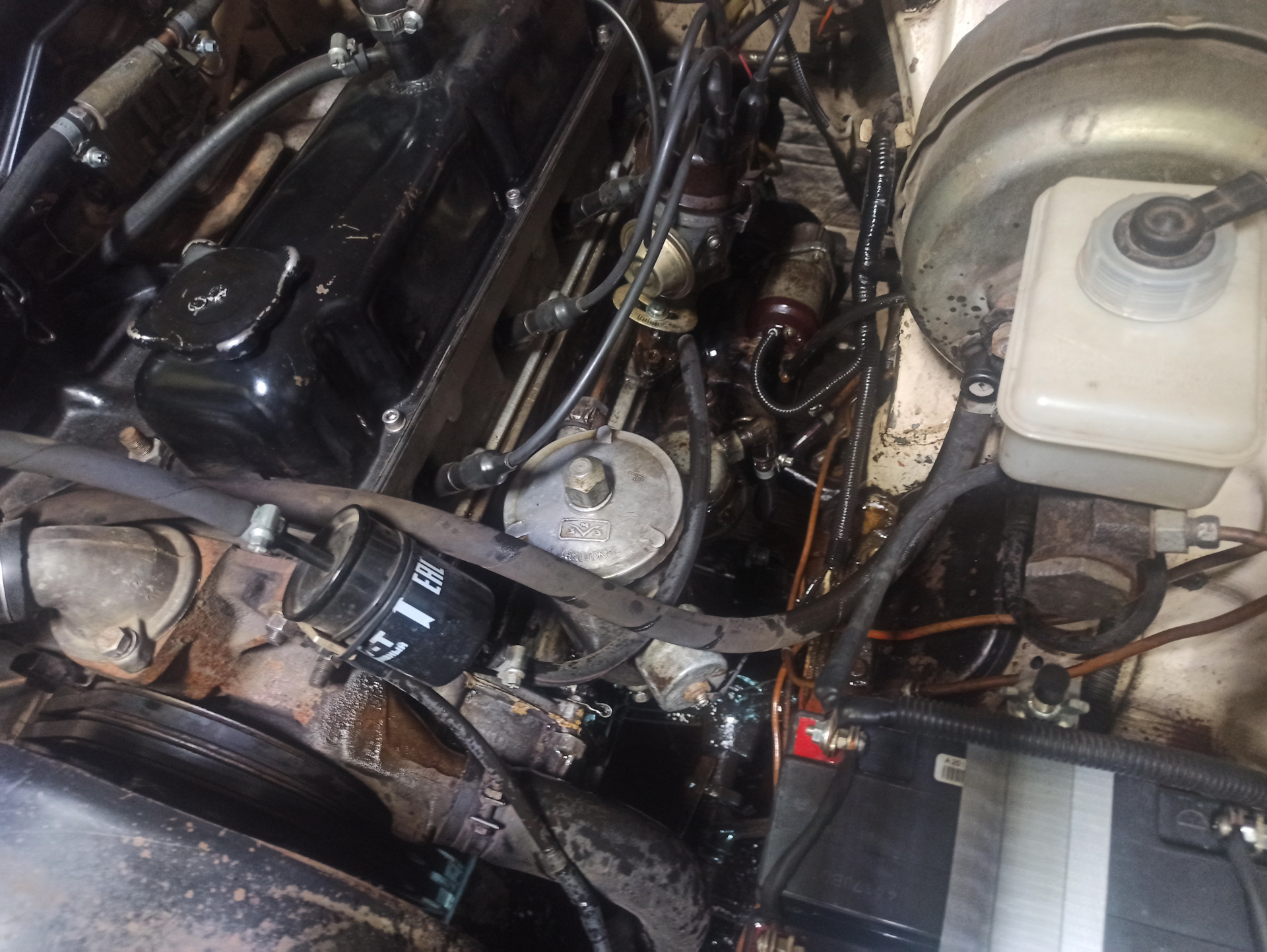 Промывка мотора соляркой — ГАЗ 24, 2,5 л, 1982 года | своими руками ...