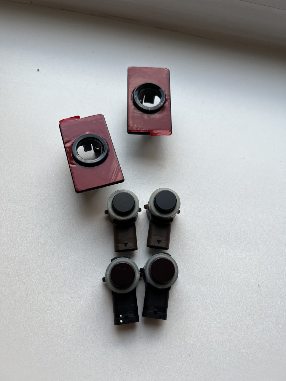 Красим 4 датчика — Volkswagen Tiguan (1G)