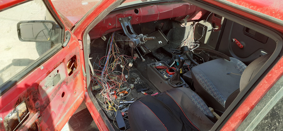 Замена проводки… Продолжение следует… — ЗАЗ 1102, 1,2 л, 2002 года ...