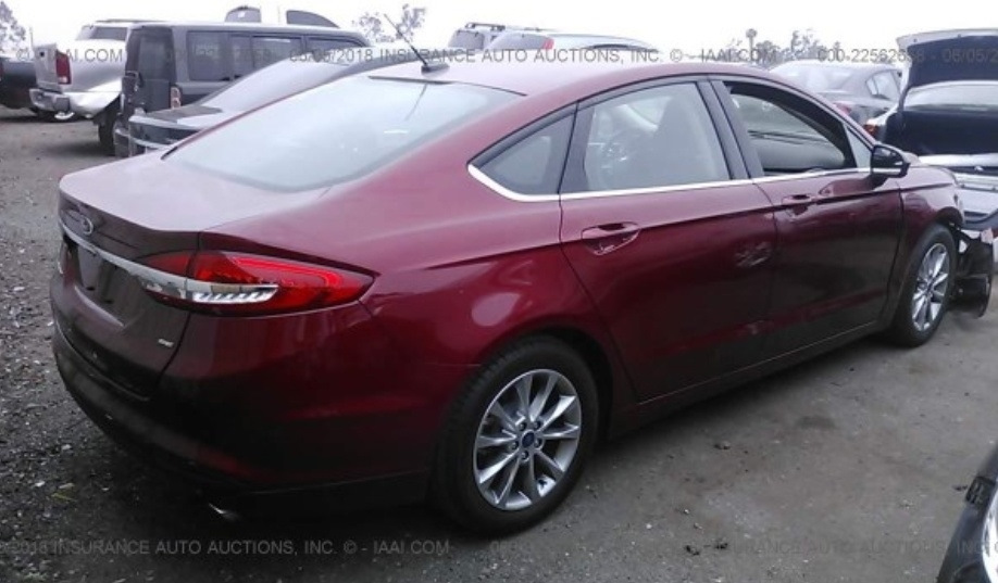 ford fusion ruby red