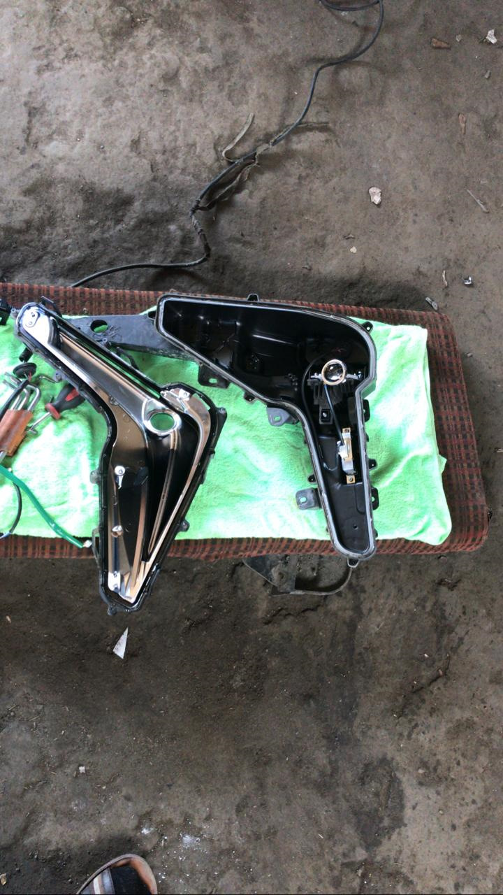 Птф с секцией освещения поворота — Lexus LX (URJ200/URJ201), 4,5 л ...