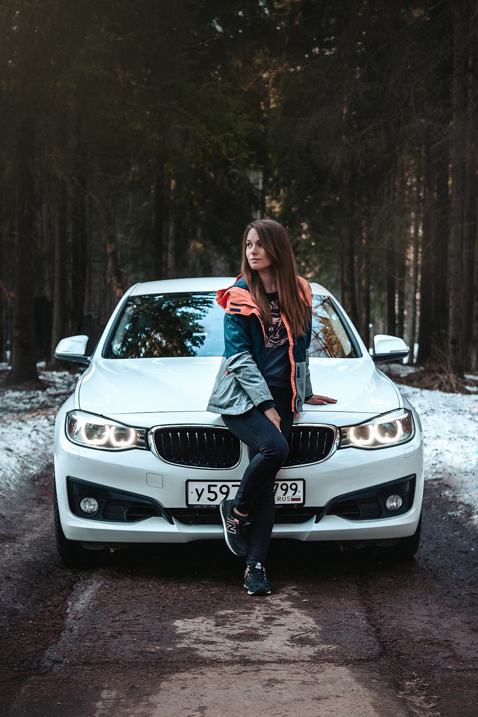 Первая фотосессия (цветной дым) — BMW 3 series Gran Turismo (F34), 2 л,  2013 года | фотография | DRIVE2