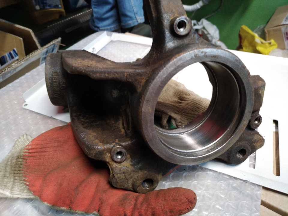 Замена переднего ступичного подшипника РАПИД - Skoda Rapid (1G), 1,6 л, 2015 год