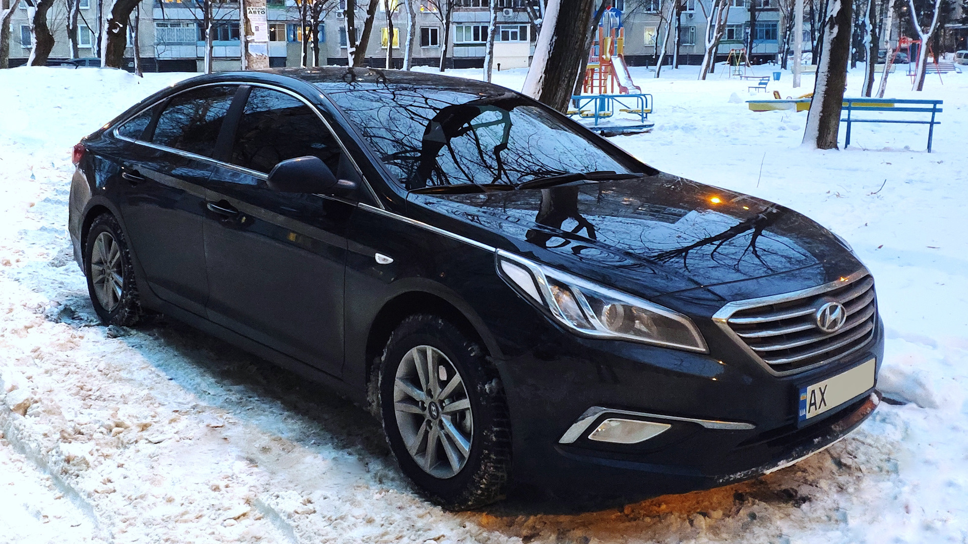 Hyundai Sonata VII (LF) 2.0 бензиновый 2015 | 2.0 LPi Черныш на DRIVE2