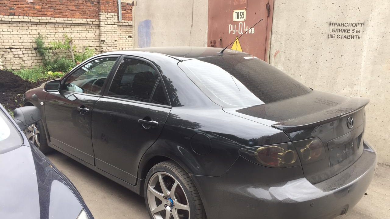 Mazda 6 MPS 2.3 бензиновый 2007 | Чёрный ангел!!! на DRIVE2