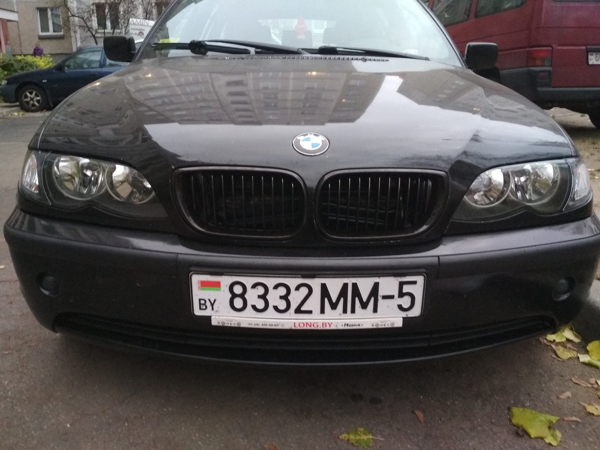 Черные ноздри. Злой взгляд е46 — BMW 3 series Touring (E46), 2 л, 2003 года  | стайлинг | DRIVE2