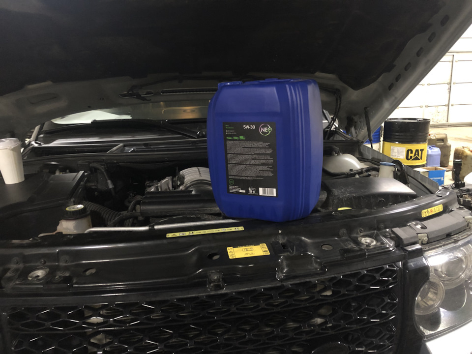 Моторное масло NEO — Land Rover Range Rover (3G), 4,2 л, 2006 года ...