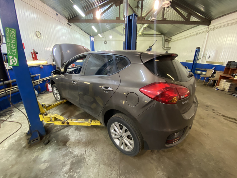 Чистка дросселя, замена топливного фильтра, жидкостей. — KIA Ceed (2G ...