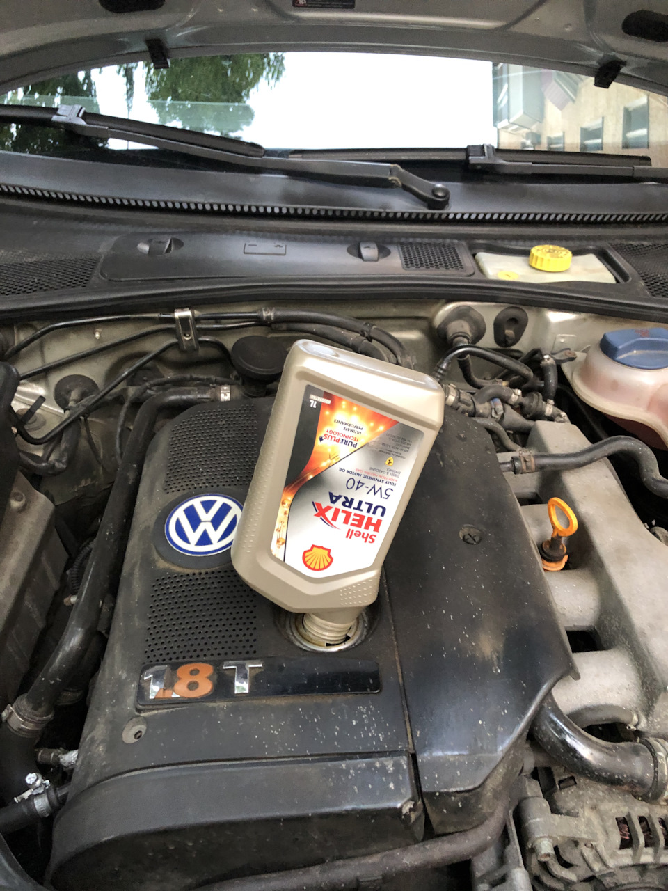 Куда-то делось масло — Volkswagen Passat B5, 1,8 л, 2003 года ...