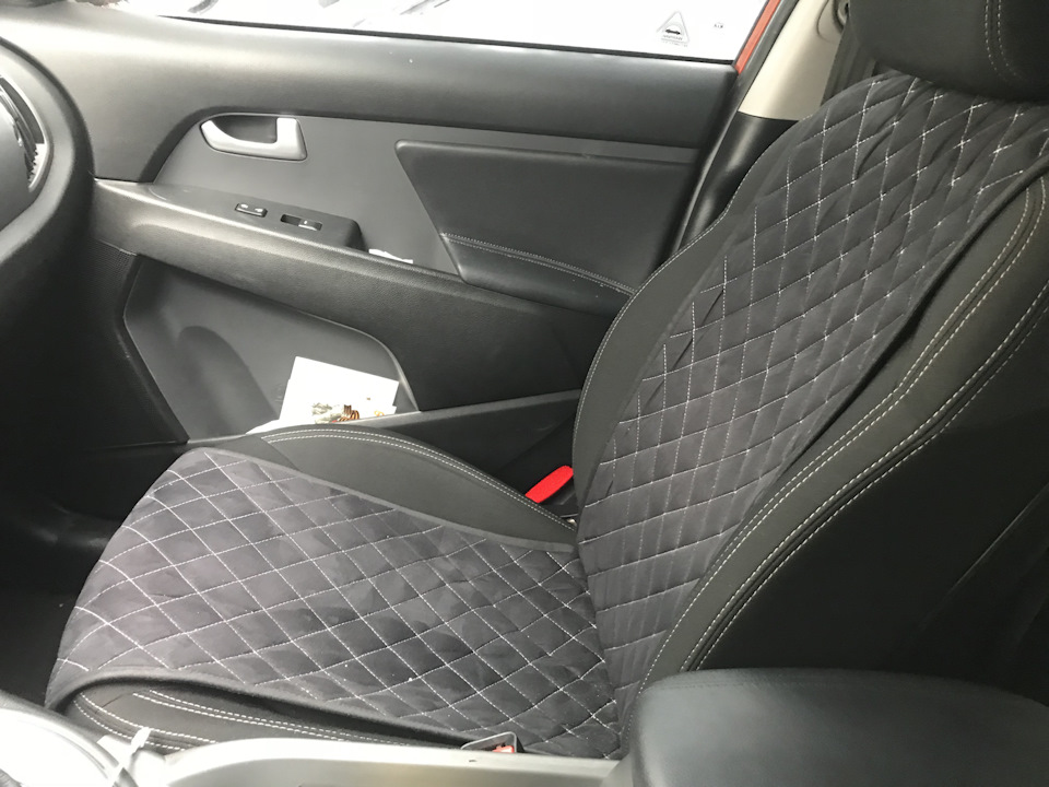 Накидки Cantra — KIA Sportage (3G), 2 л, 2014 года | просто так | DRIVE2