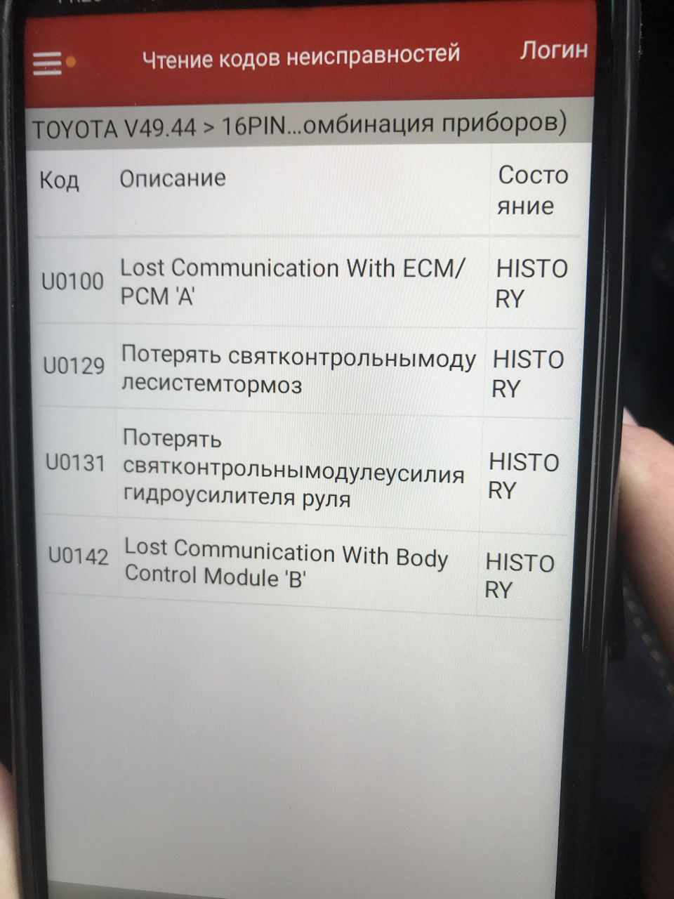 Чек + скользкая дорога — Toyota Camry (XV50), 2,5 л, 2013 года | своими  руками | DRIVE2