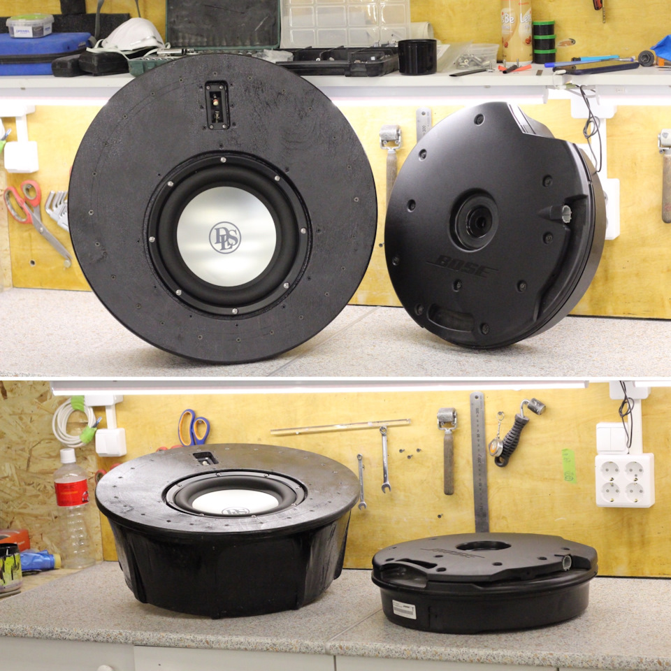 сравнение со штатным корпусом. В музыкальном плане сопоставимая разница… — Nissan Murano II