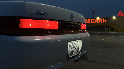 Шильдик по стилю. — Toyota Chaser (90), 2,5 л, 1995 года | своими