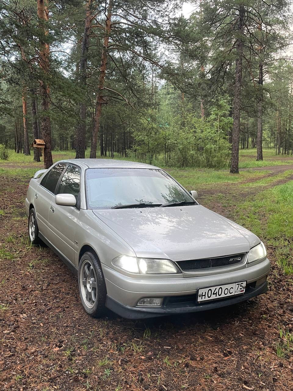 Покраска обвеса — Toyota Carina (7G), 1,8 л, 2000 года | тюнинг | DRIVE2