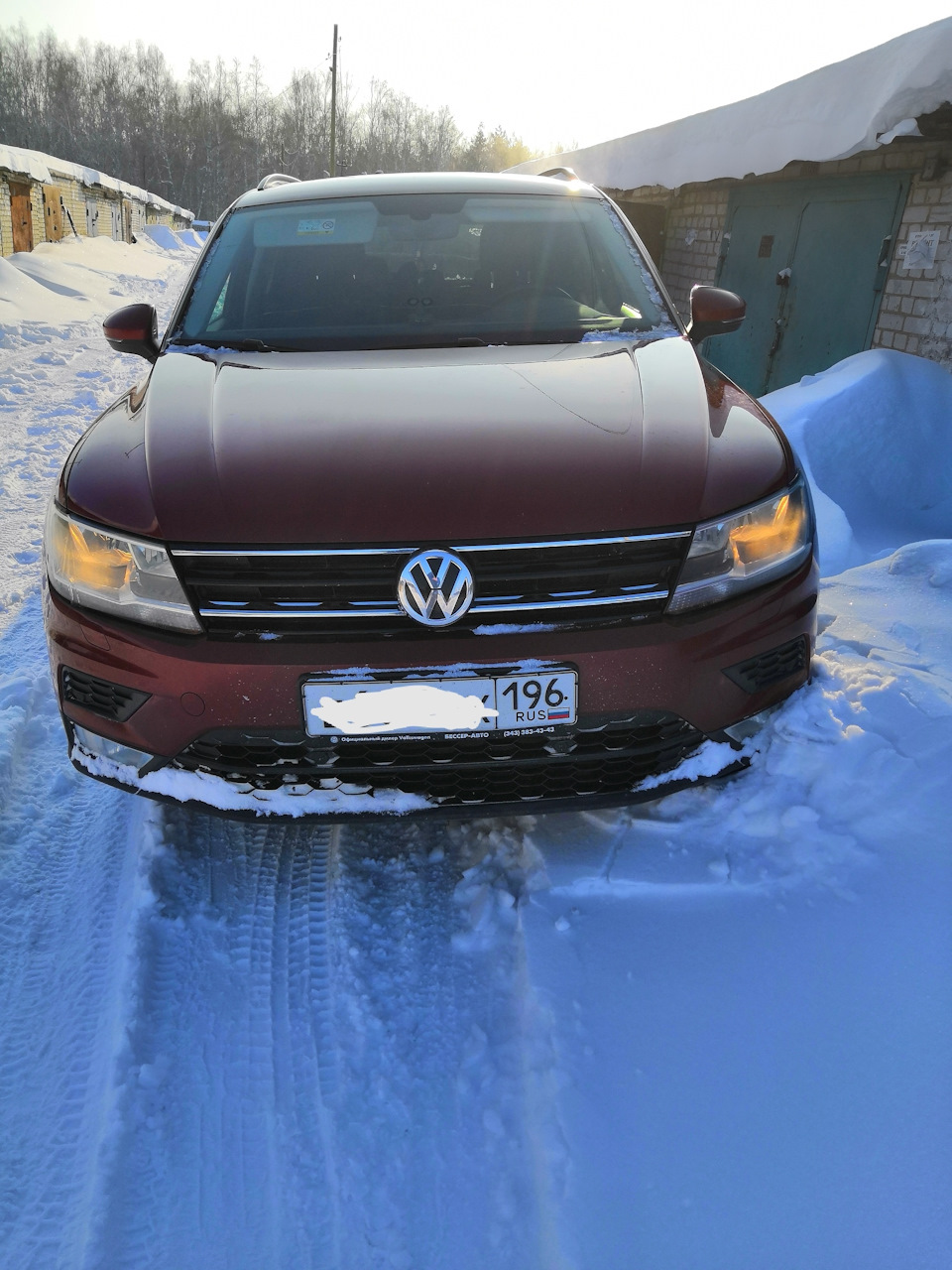 Вытерлась кожа на руле(2) — Volkswagen Tiguan (2G), 1,4 л, 2017 года ...