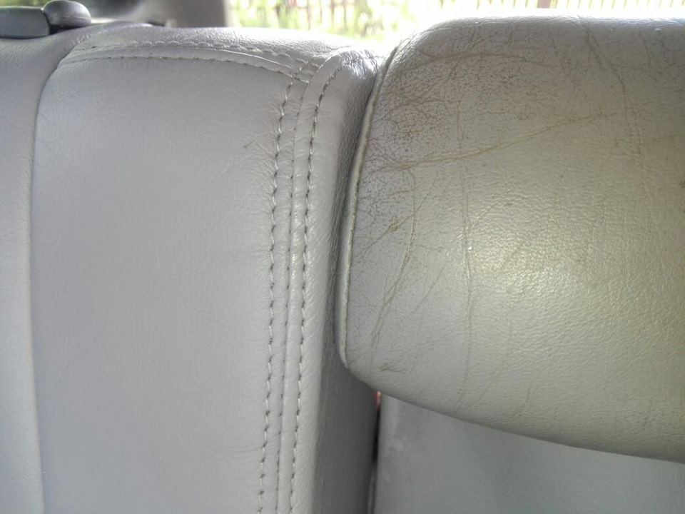 Чистка кожаных сидений — Nissan Pathfinder (2G), 3,3 л., 1998 года ...