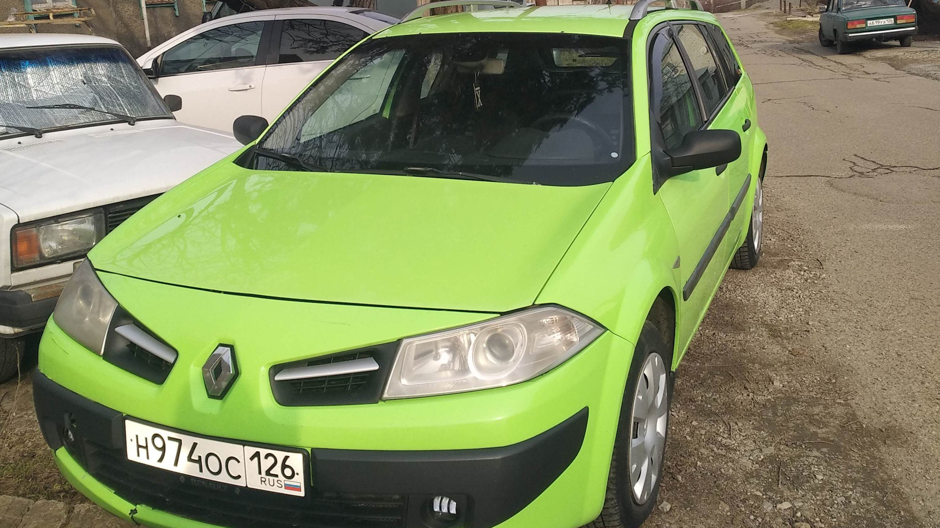 Renault Megane II 1.5 дизельный 2008 | Зеленый трактор 1.5D 103 на DRIVE2