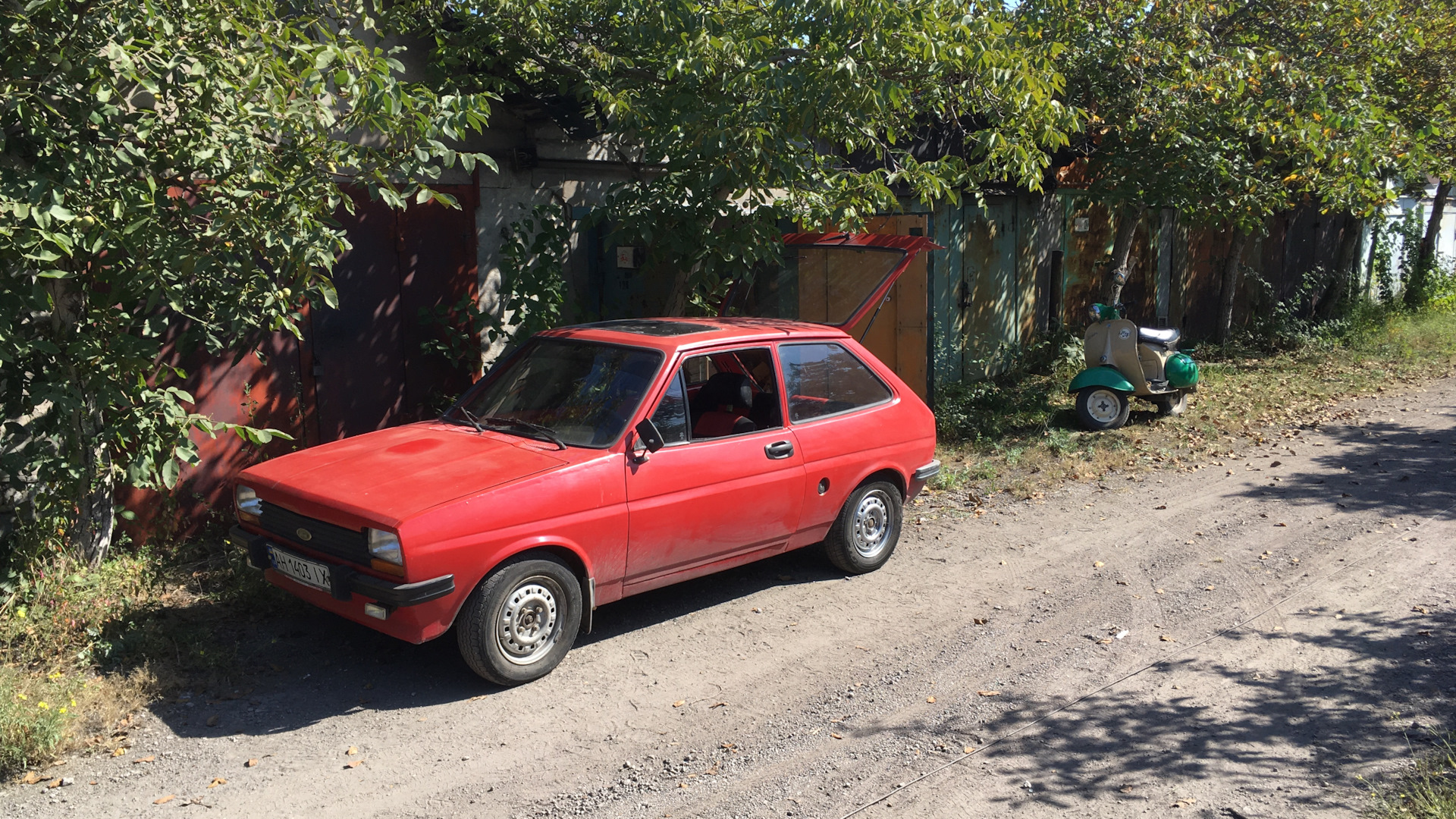 Ford Fiesta (Mk I) 1.1 бензиновый 1978 | Красная газировка на DRIVE2