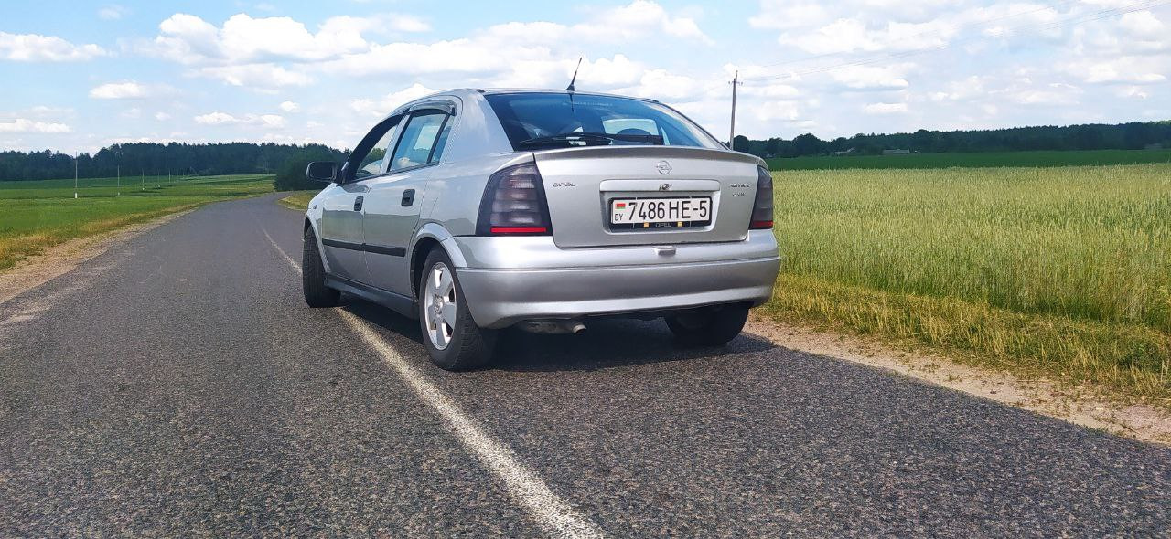 Решетка радиатора(капота) Irmscher — Opel Astra G, 1,7 л, 2002 года ...