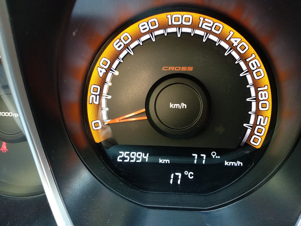 Photo from the logbook Lada Vesta Cross (1G)