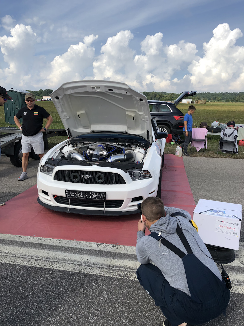 Кубок Латвии. г. Вентспилс. — Ford Mustang (5G), 3,7 л, 2013 года |  соревнования | DRIVE2