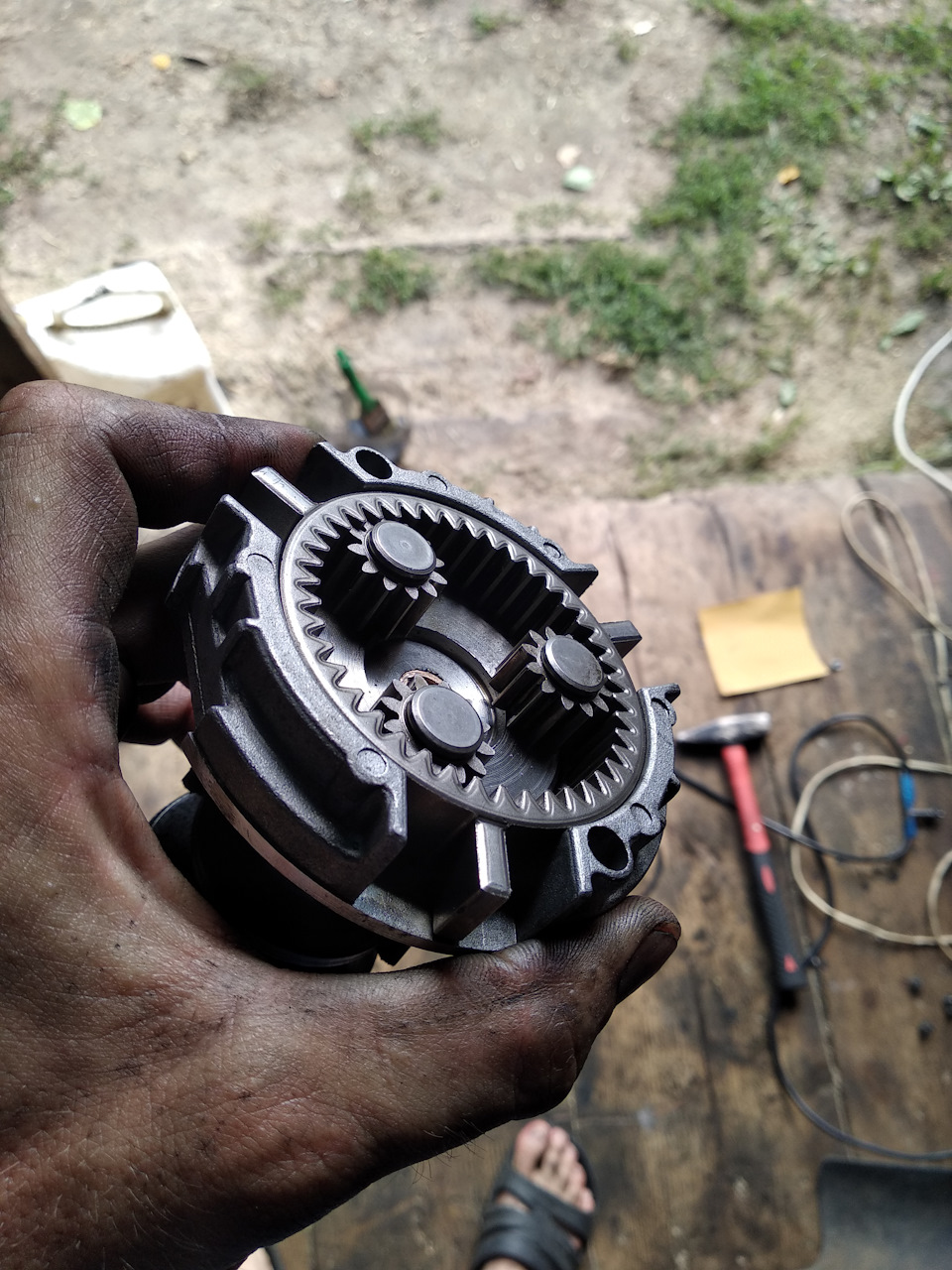 Ремонт стартера, замена Масла, выбивание катализатора — Audi A6 Avant ...