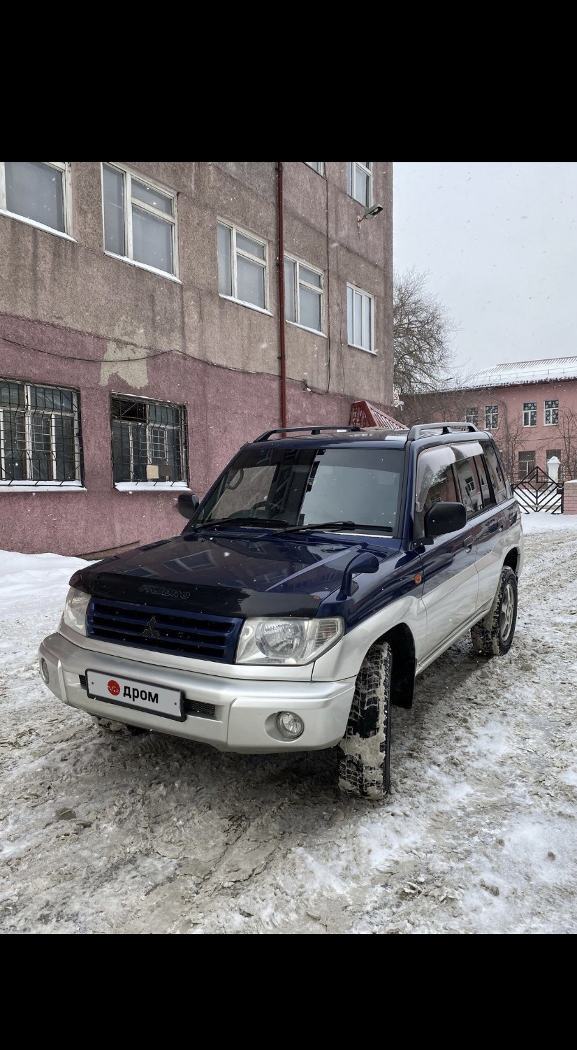 Продан — Mitsubishi Pajero iO, 1,8 л, 1998 года | продажа машины | DRIVE2