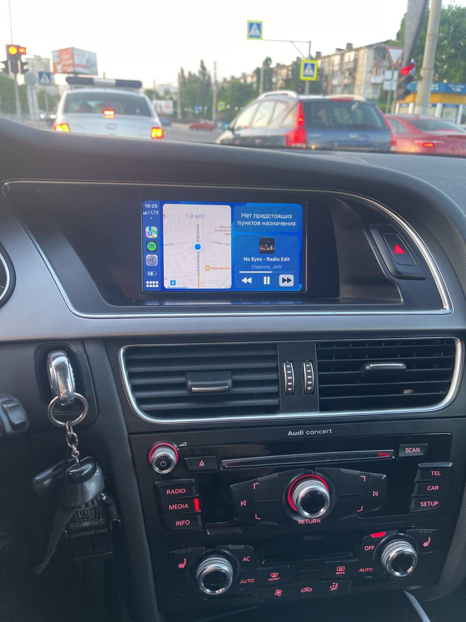 Установка блока Carplay — Audi A4 Avant (B8), 2 л, 2014 года | автозвук |  DRIVE2