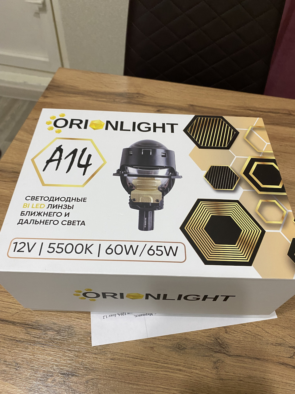 嶺二 リングライト Bi Led линзы — Lada Гранта Лифтбек (2G), 1,6 л, 2023 года | другое