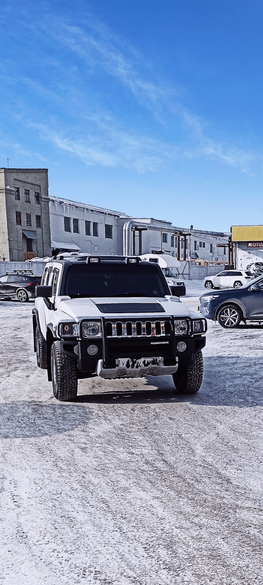 Фото в бортжурнале Hummer H3