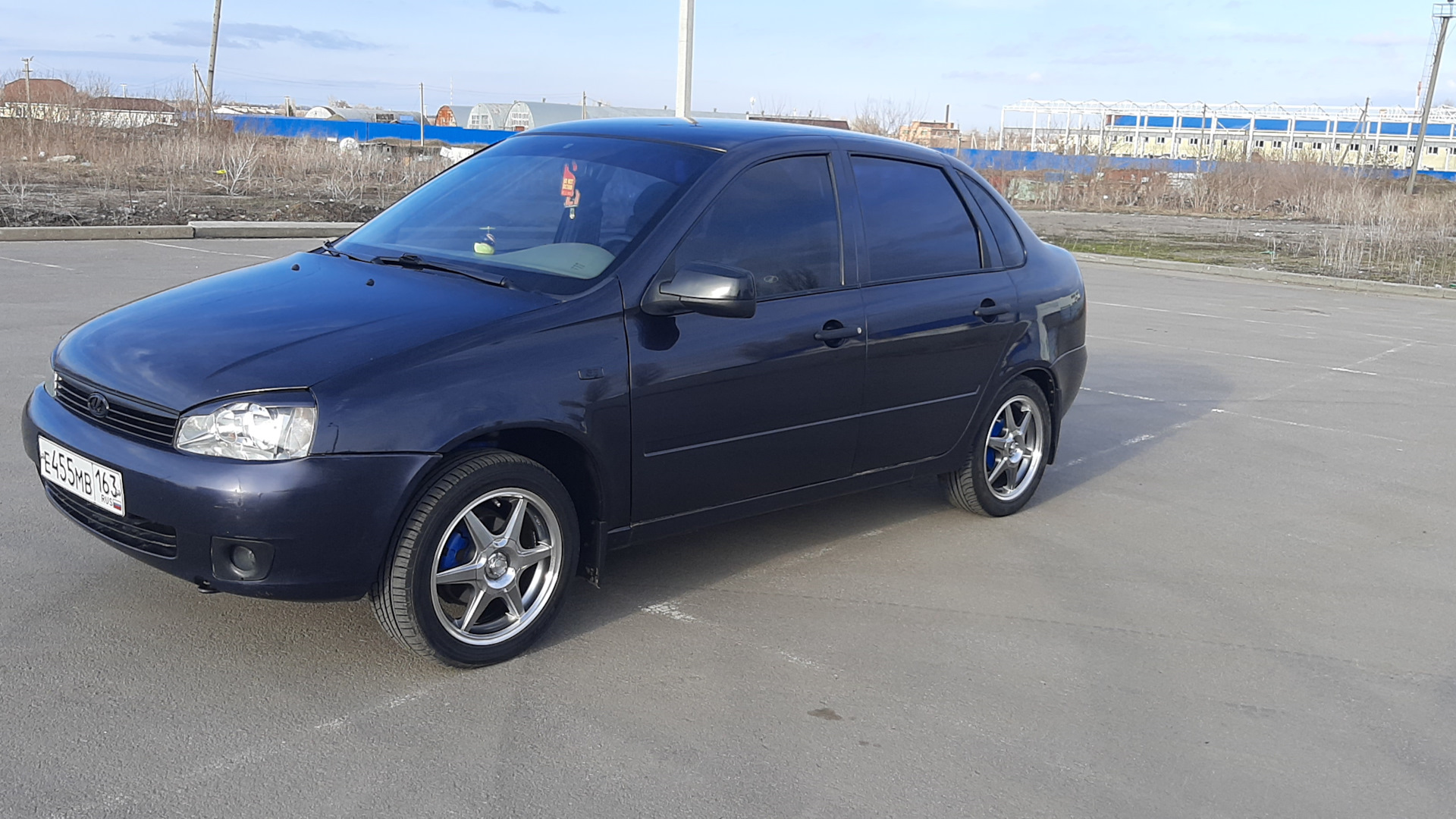 Lada Калина седан 1.6 бензиновый 2006 | Баклажан на DRIVE2