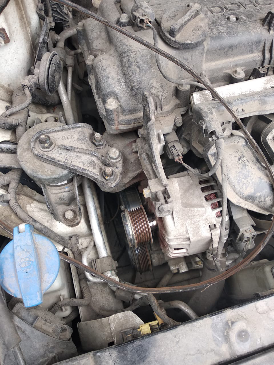 Генератор, ремень — Hyundai Solaris (2G), 1,6 л, 2018 года | поломка ...