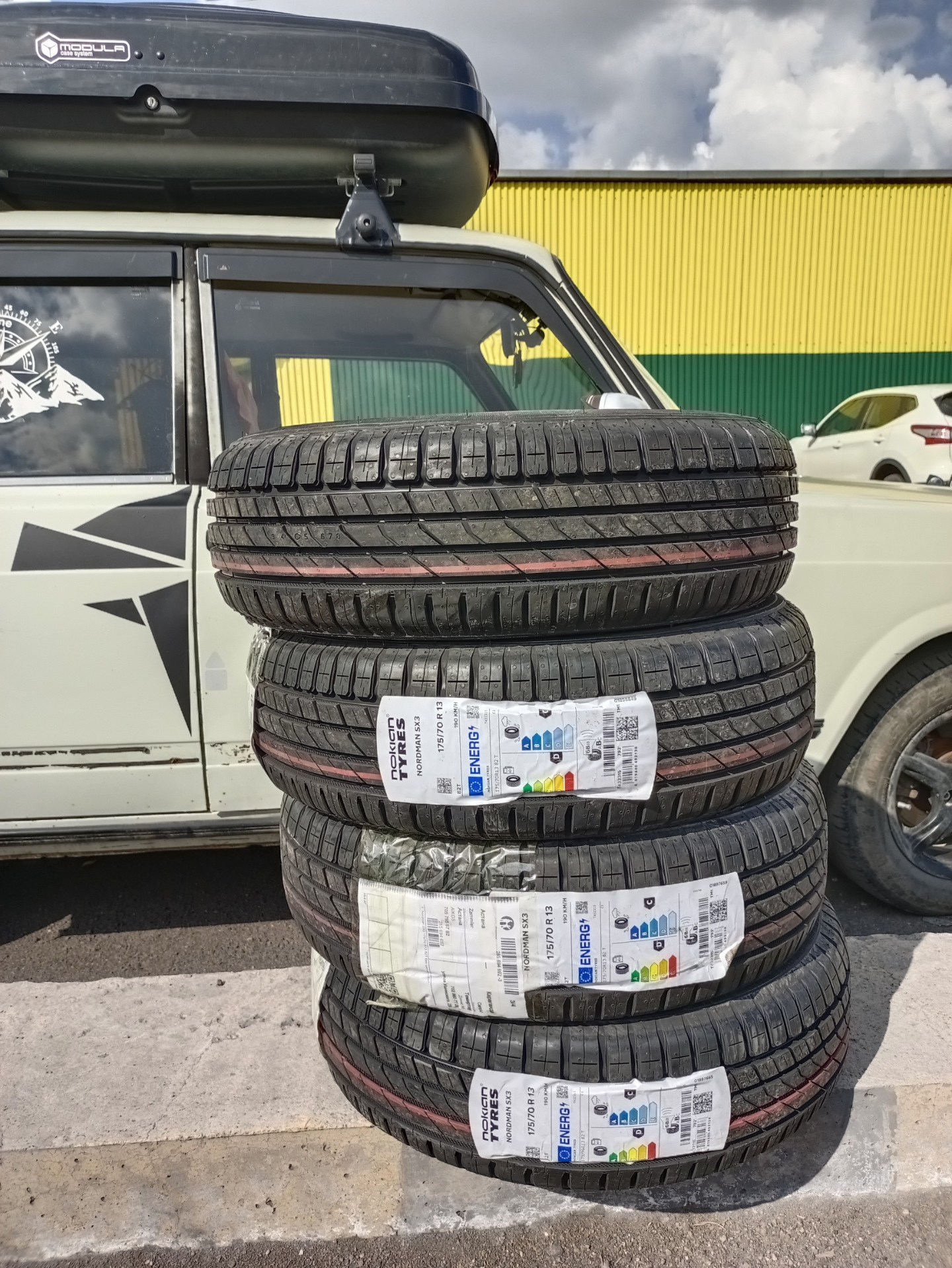 Nokian, новая, летняя, — Lada 21079, 1,3 л, 1995 года | шины | DRIVE2