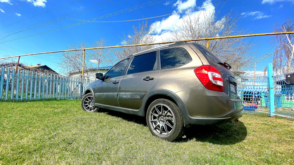 Колеса r16 на калину кросс — Lada Kalina Cross, 1,6 л, 2017 года ...