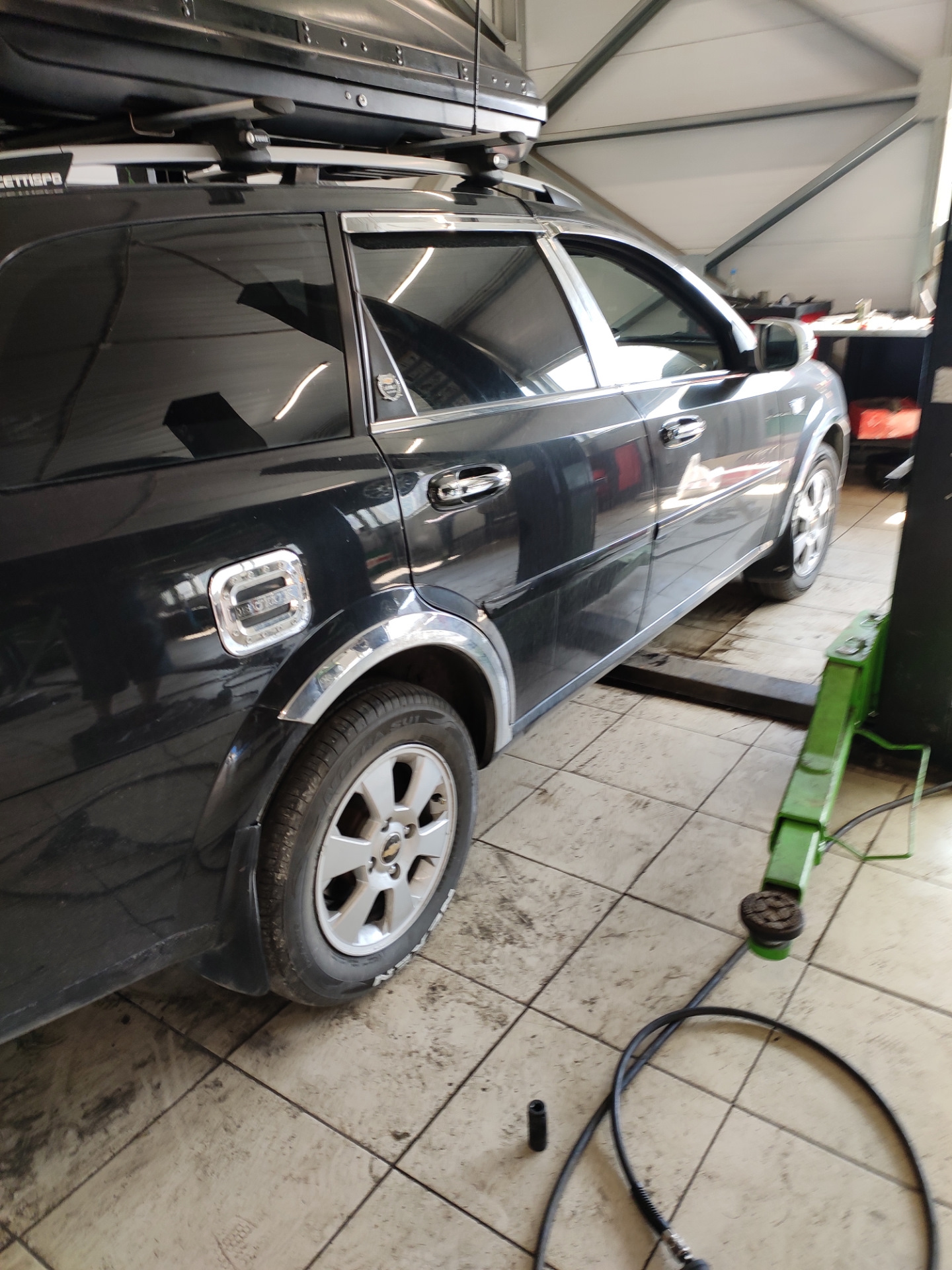 Ремонт задней подвески. Клиренс. — Chevrolet Lacetti SW, 1,6 л, 2012 ...