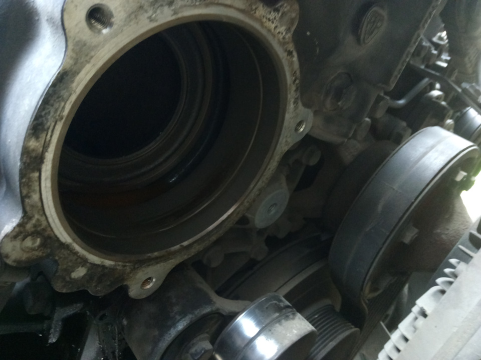 Замена помпы — ДАФ 105 460, 0,5 л, 2011 года | своими руками | DRIVE2