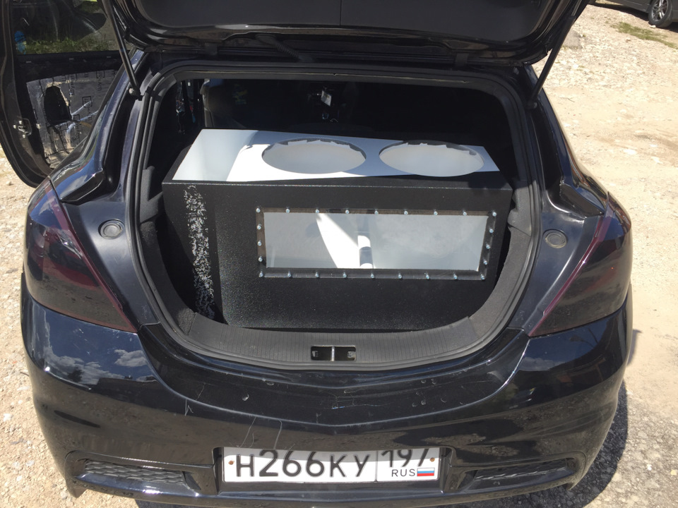 Новый короб в орг стекле — Opel Astra H GTC, 1,8 л, 2007 года ...