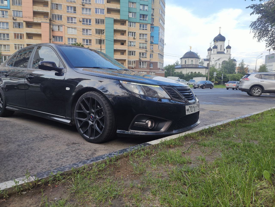Антикор задних арок, биение руля на скорости, форсунки фар — Saab 9-3 ...