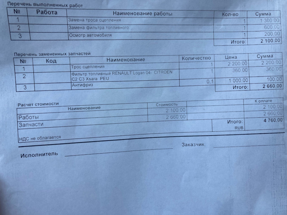 Искали гудящий подшипник, не нашли. С вас пять тыщь. — Renault Logan ...