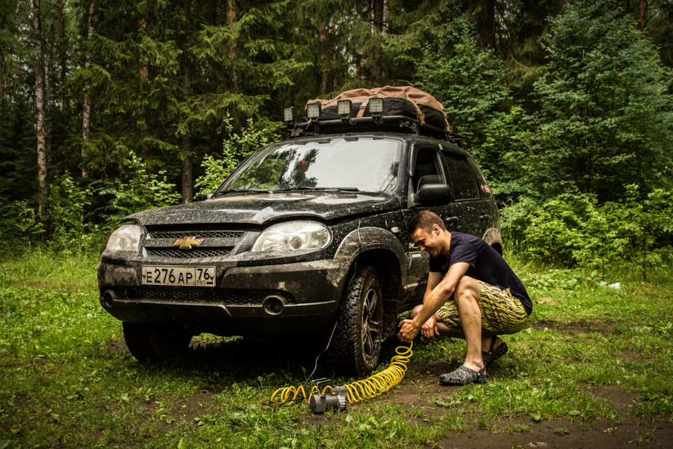 Багажник-платформа — Chevrolet Niva GLX, 1,7 л, 2011 года | аксессуары ...