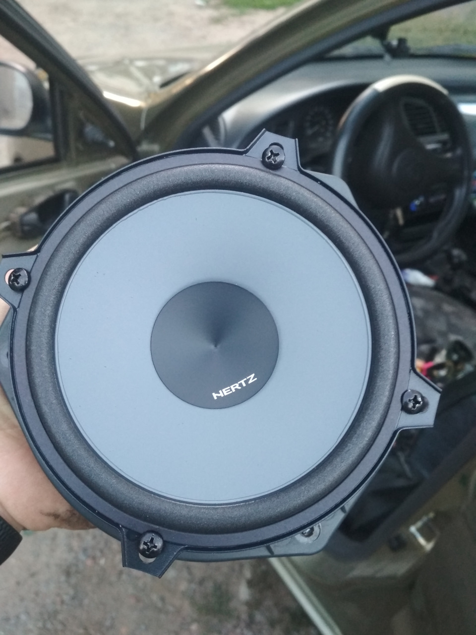 Акустика в сенс Hertz Uno k130 — Daewoo Sens, 1,3 л, 2003 года ...