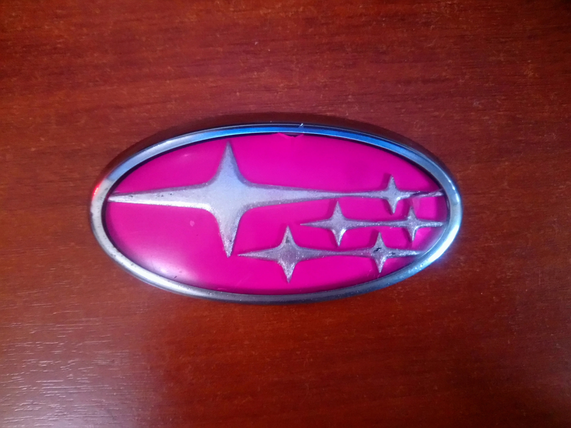 Эмблема Subaru — Subaru Impreza (GD/GG), 2 л, 2007 года | стайлинг | DRIVE2