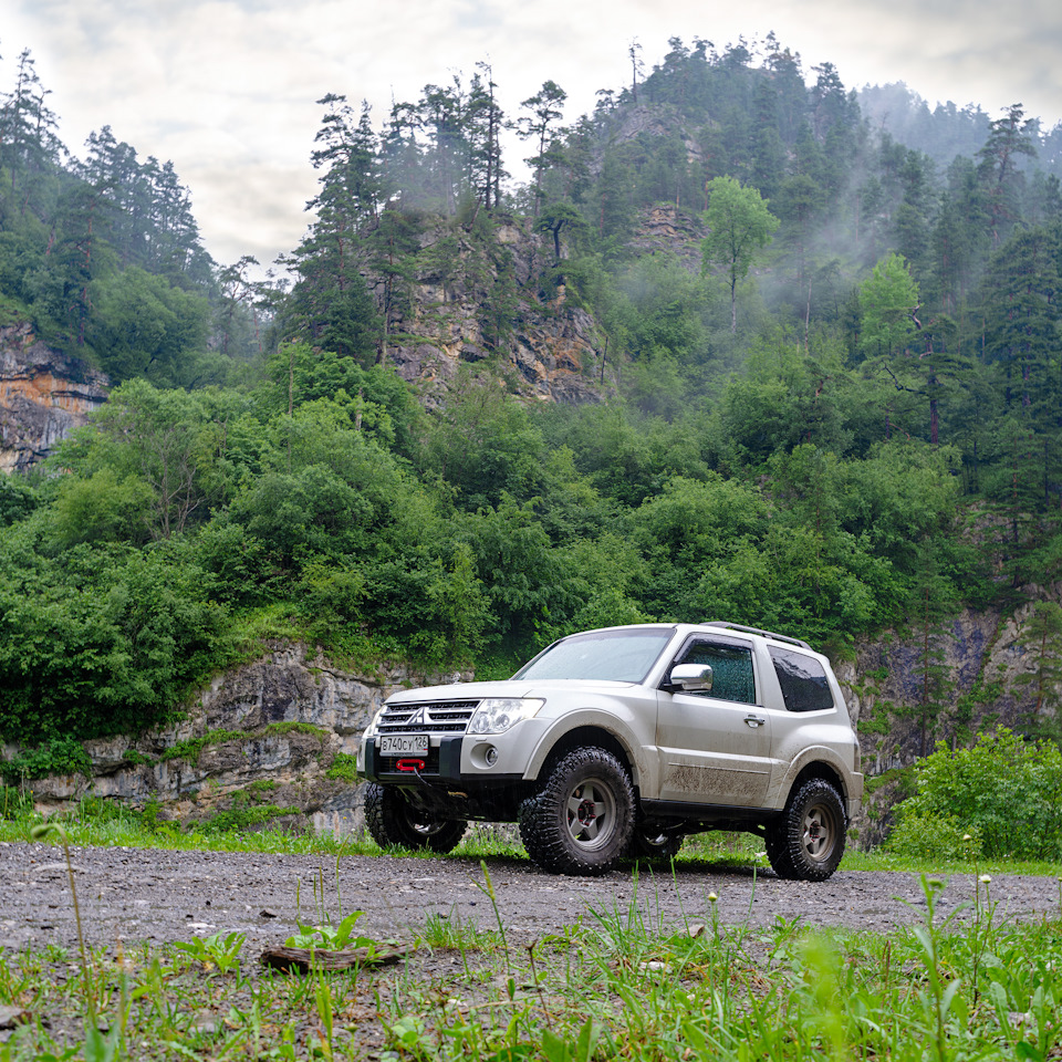 Марухское ущелье, Архыз, КЧР — Mitsubishi Pajero (4G), 3,8 л, 2011 года |  путешествие | DRIVE2