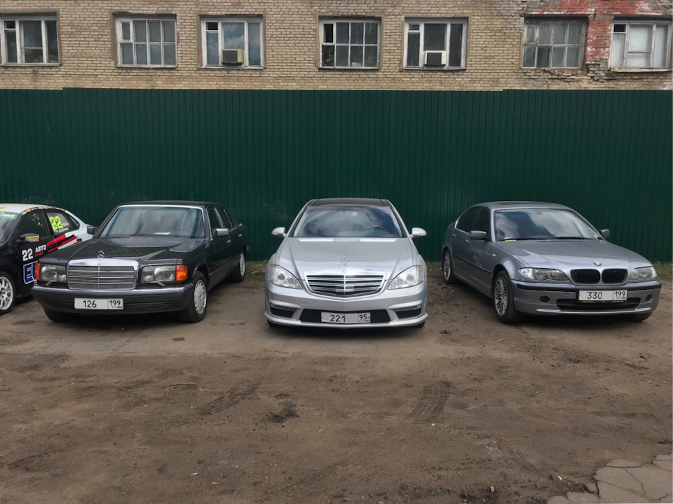 В сервис — Mercedes-Benz S-Class (W221), 5,5 л, 2007 года | визит на ...