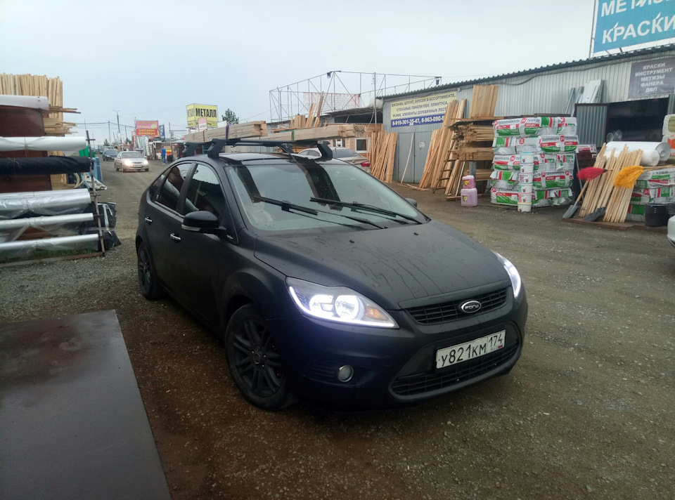 Установка линз — Ford Focus Hatchback II, 1,6 л, 2011 года | аксессуары ...
