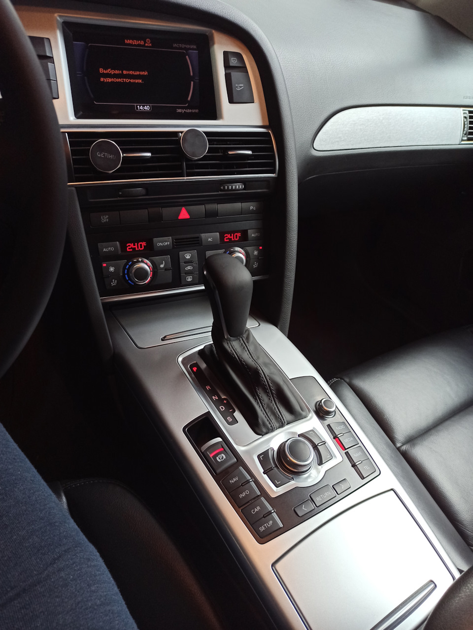 Новая ручка АКПП — Audi A6 (C6), 2,8 л, 2010 года | стайлинг | DRIVE2