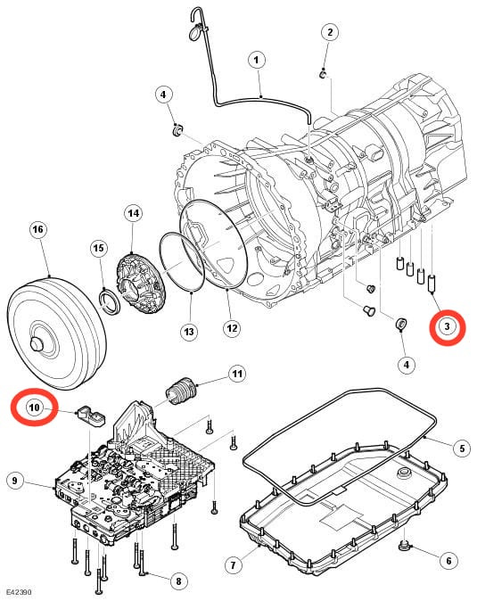 Схема гидроблока 6hp26