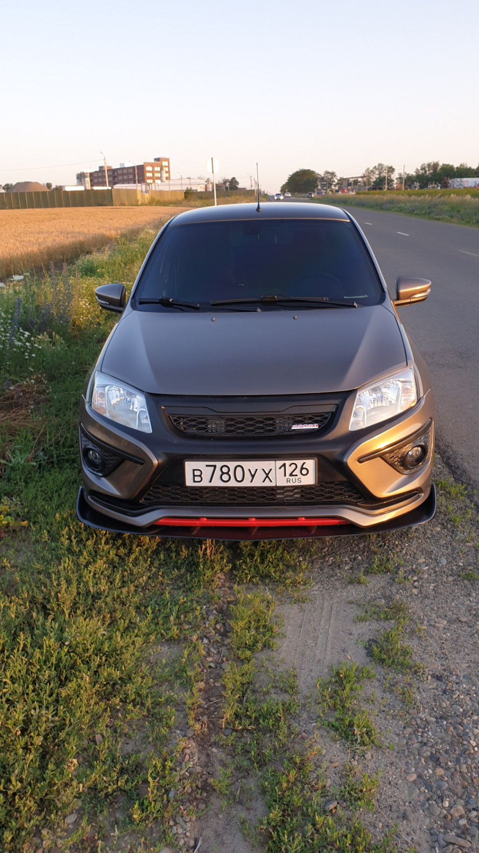 Lada Granta Sport 2021 тонированная